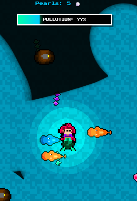 Ocean Bloom Gameplay en portrait